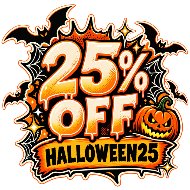 25% off with code HALLOWEEN25