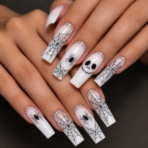 White Widow Press-On Nails