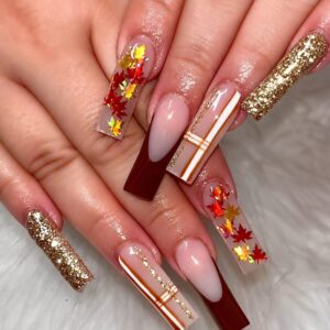 Autumn Royalty 
Press-On Nails