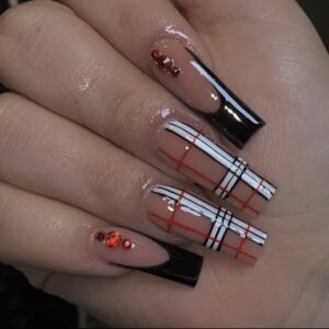 Black Velvet Luxury Press-On Nails
