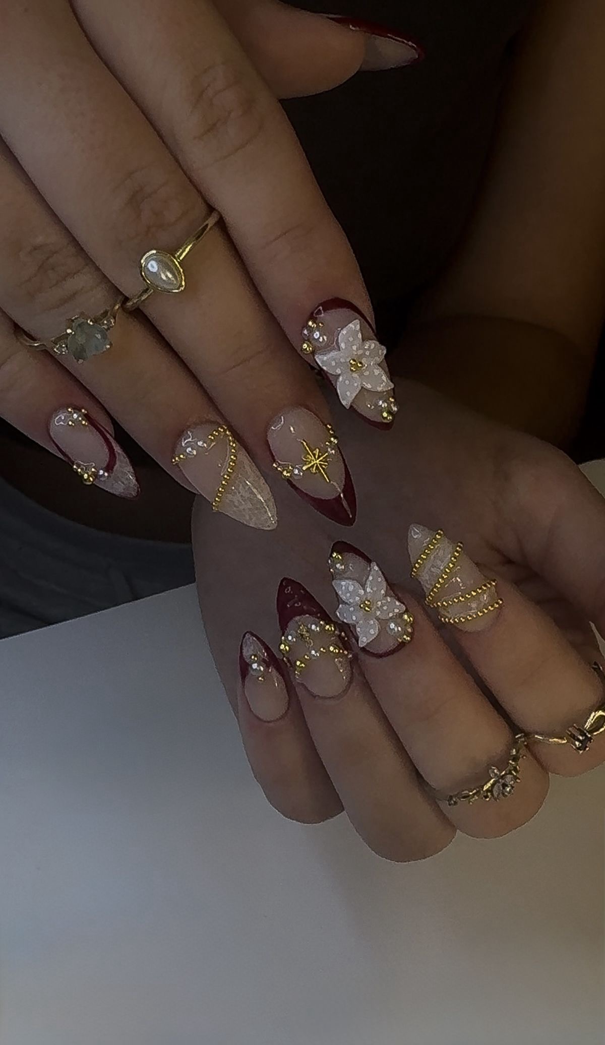 Bow Crystal Luxe Press-On Nails