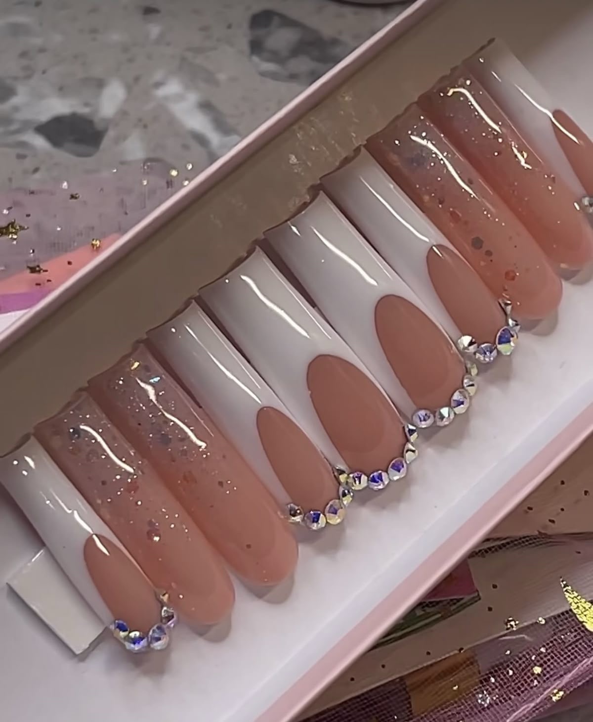 Blossom Romance Press-On Nails
