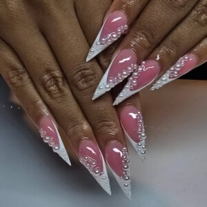 Pearl Elegance Press-On Nails