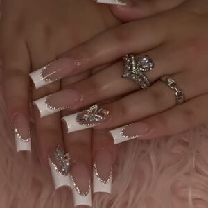 Royal French Glam Press-On Nails