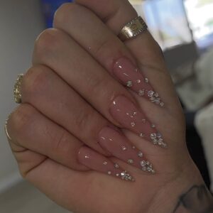 Diamond Kiss 💎 Press-On Nails