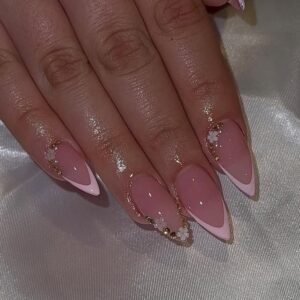 Pink Blossom Elegance 
Press-On Nails