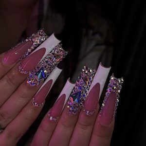 Diamond nails Press-On Nails