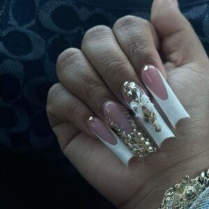 Bloody Ghost” Press-On Nails