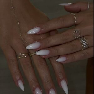 A. White Glow �
Press-On Nails